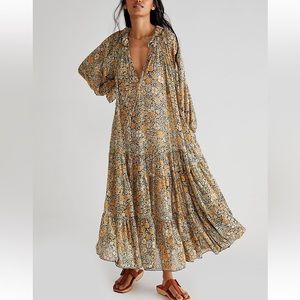 Free People Feeling Groovy maxi dress medium